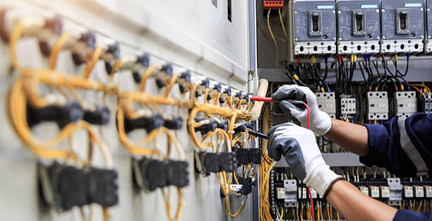 Professional Electrician technician working in Rothsville, PA